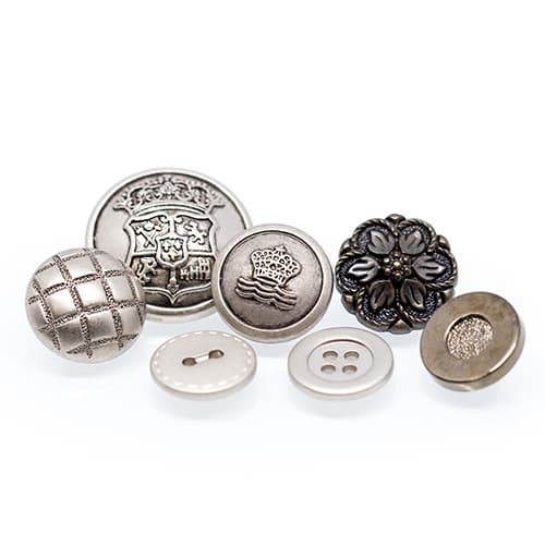 ABS Plating Plastic Buttons for Military Uniforms Coat