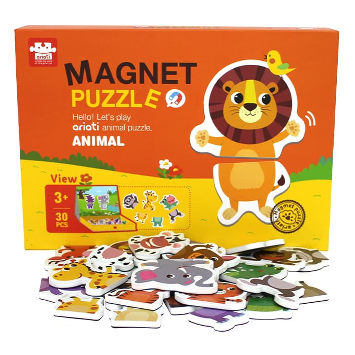 Magnetic Puzzle with Play Board