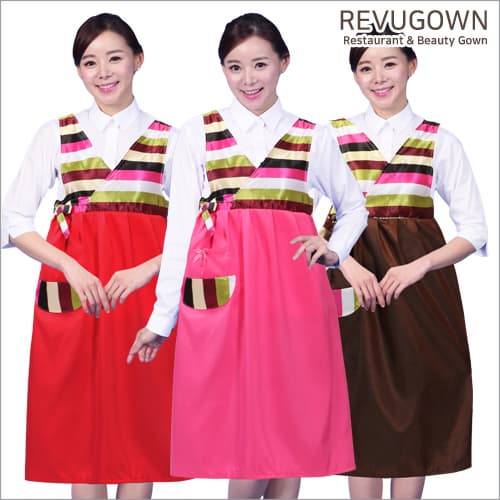 Hanbok apron Korean clothes modernized hanbok