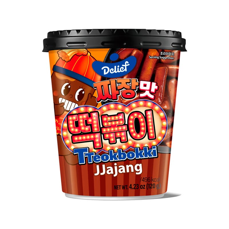 DELIEF Tteokbokki Cup Jjajang