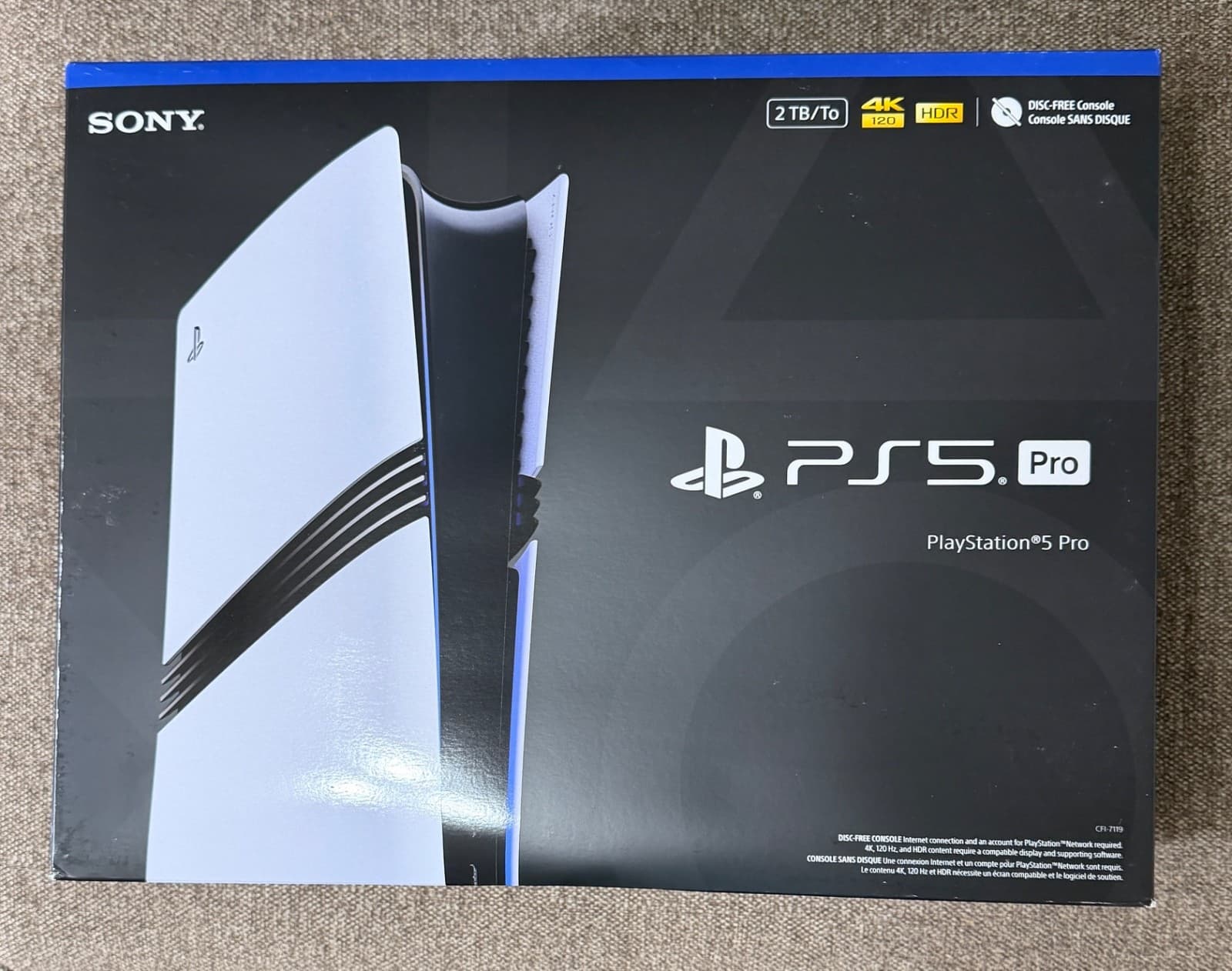 Sony PS5 Pro PlayStationm 5 Console 2TB Storage Capacity with _2 DualSense Wireless Controllers