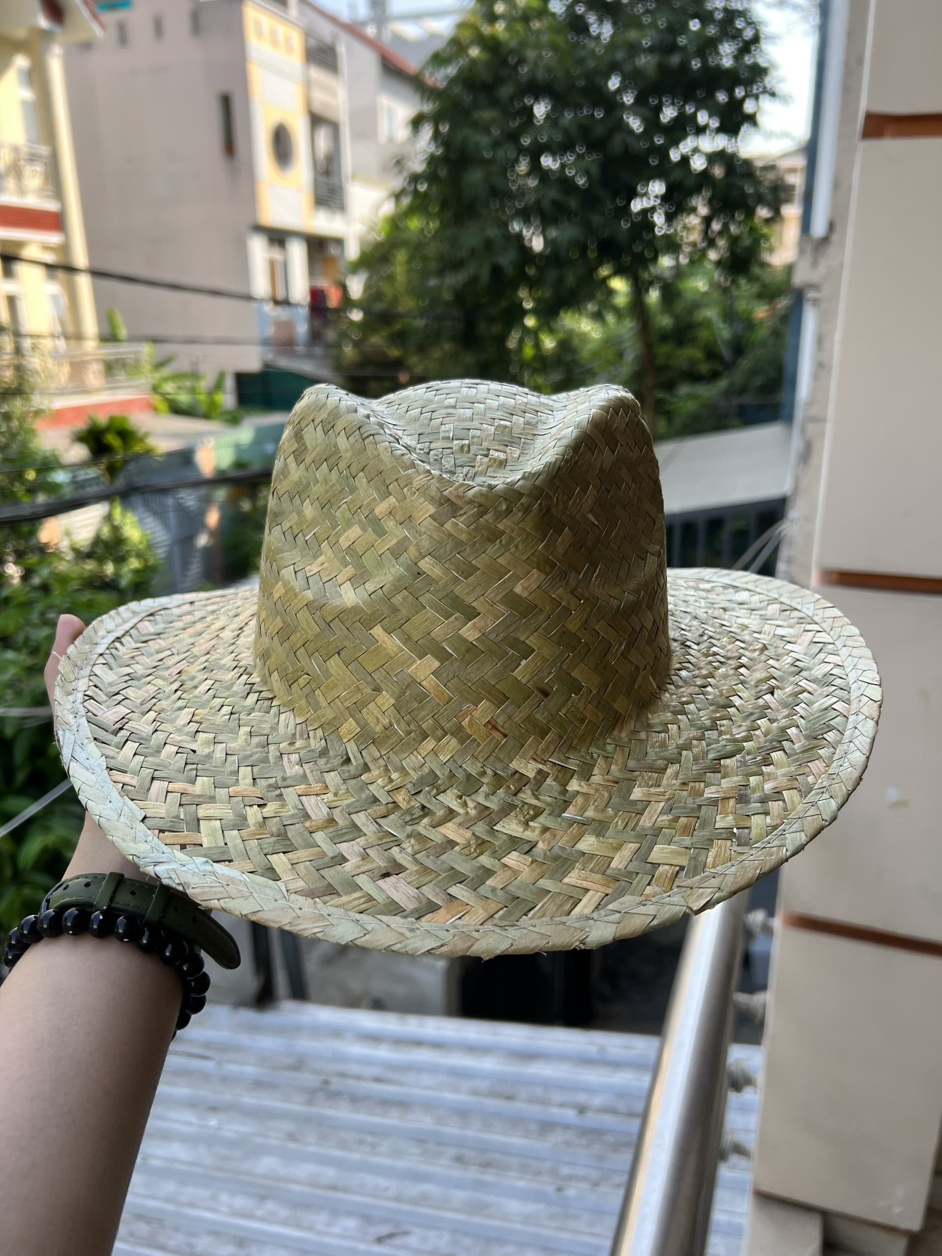 Sombrero_ Fedora_ Cow boy_ etc straw hat made from seagrass_palm leaf with customized ribbon color a