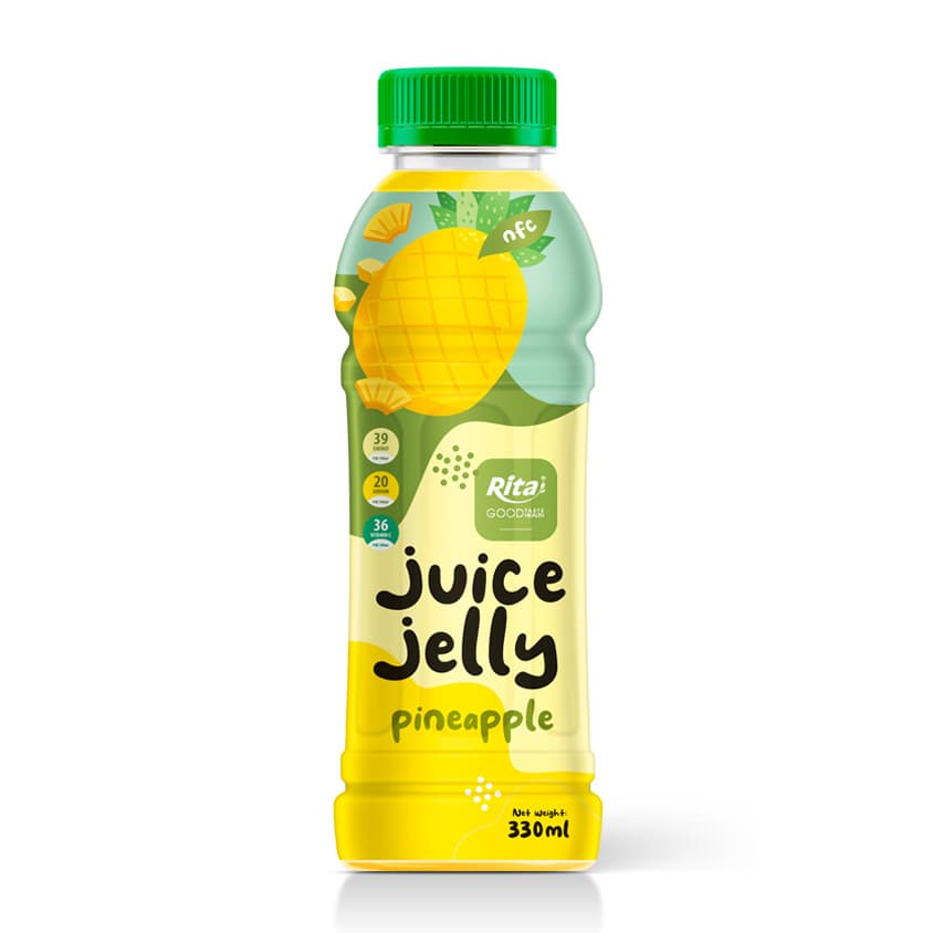 330ml Natural Pineapple Juice jelly