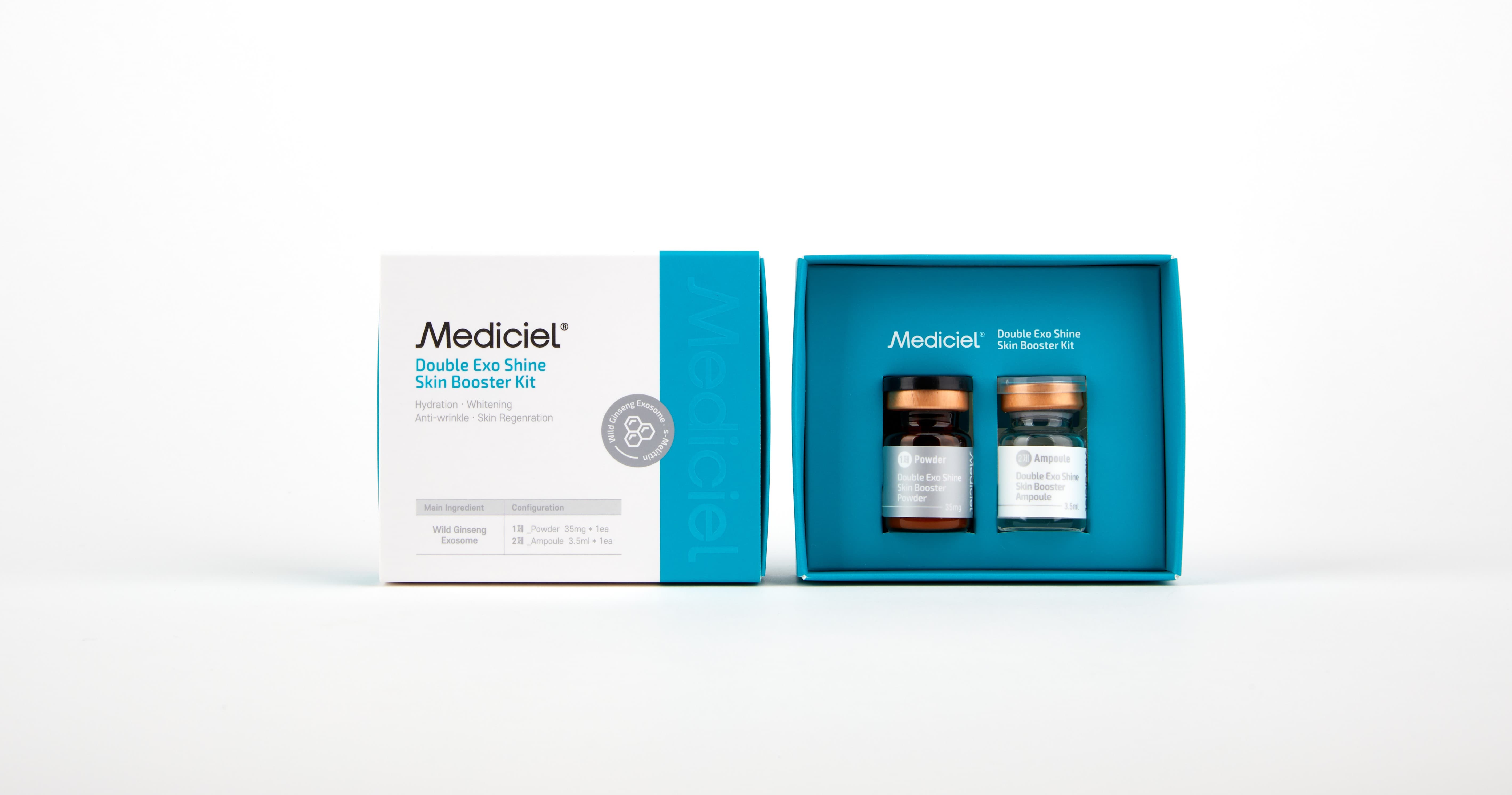 Mediciel Double Shine Skin Booster kit