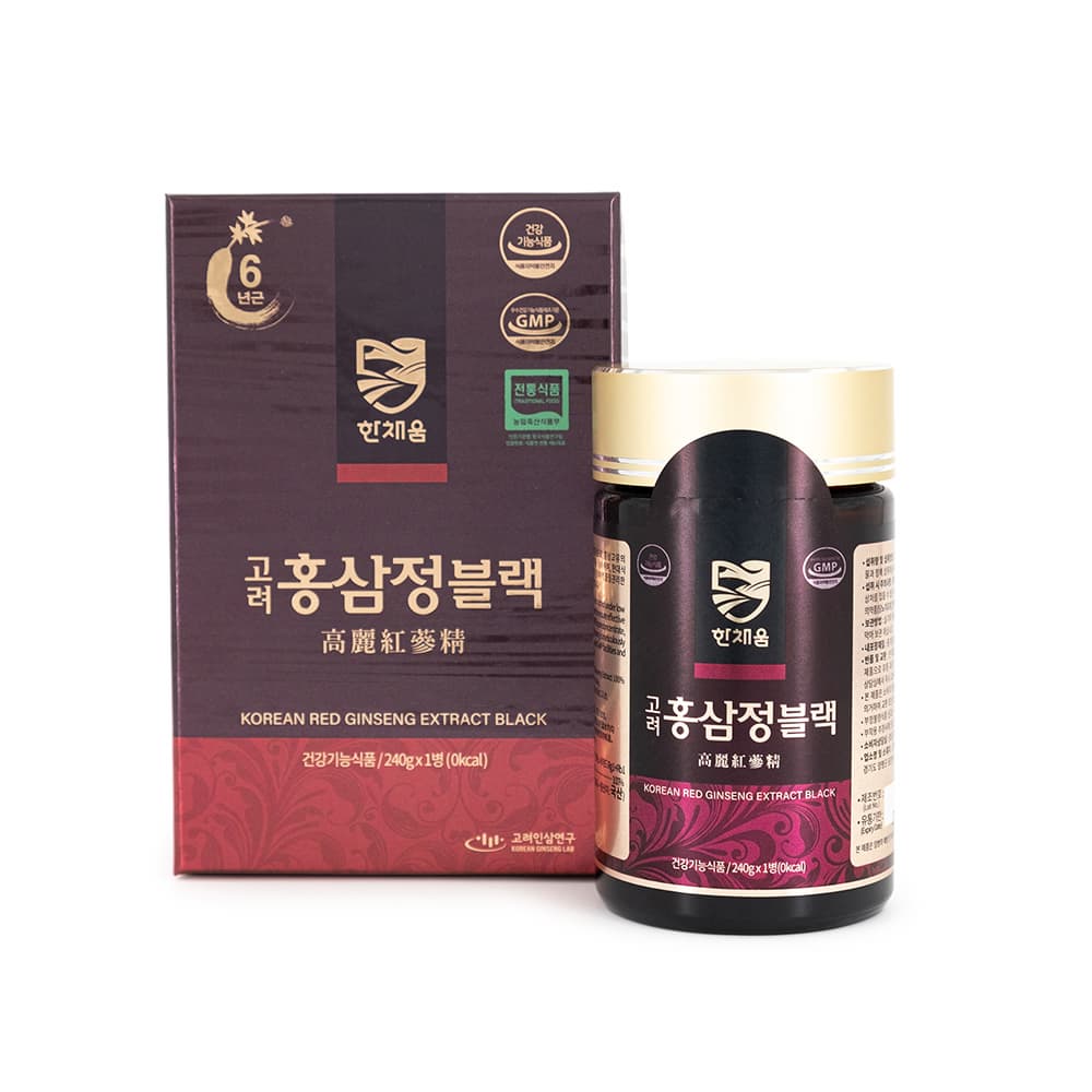 Korean Red Ginseng Extract Black