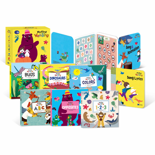 Wee Sing learning concept book set