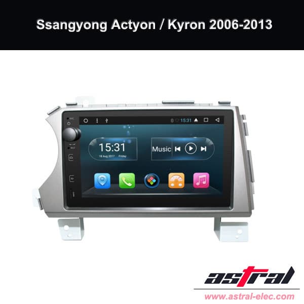 Factory Android Car Head Unit Wholesale Ssangyong Actyon Kyr