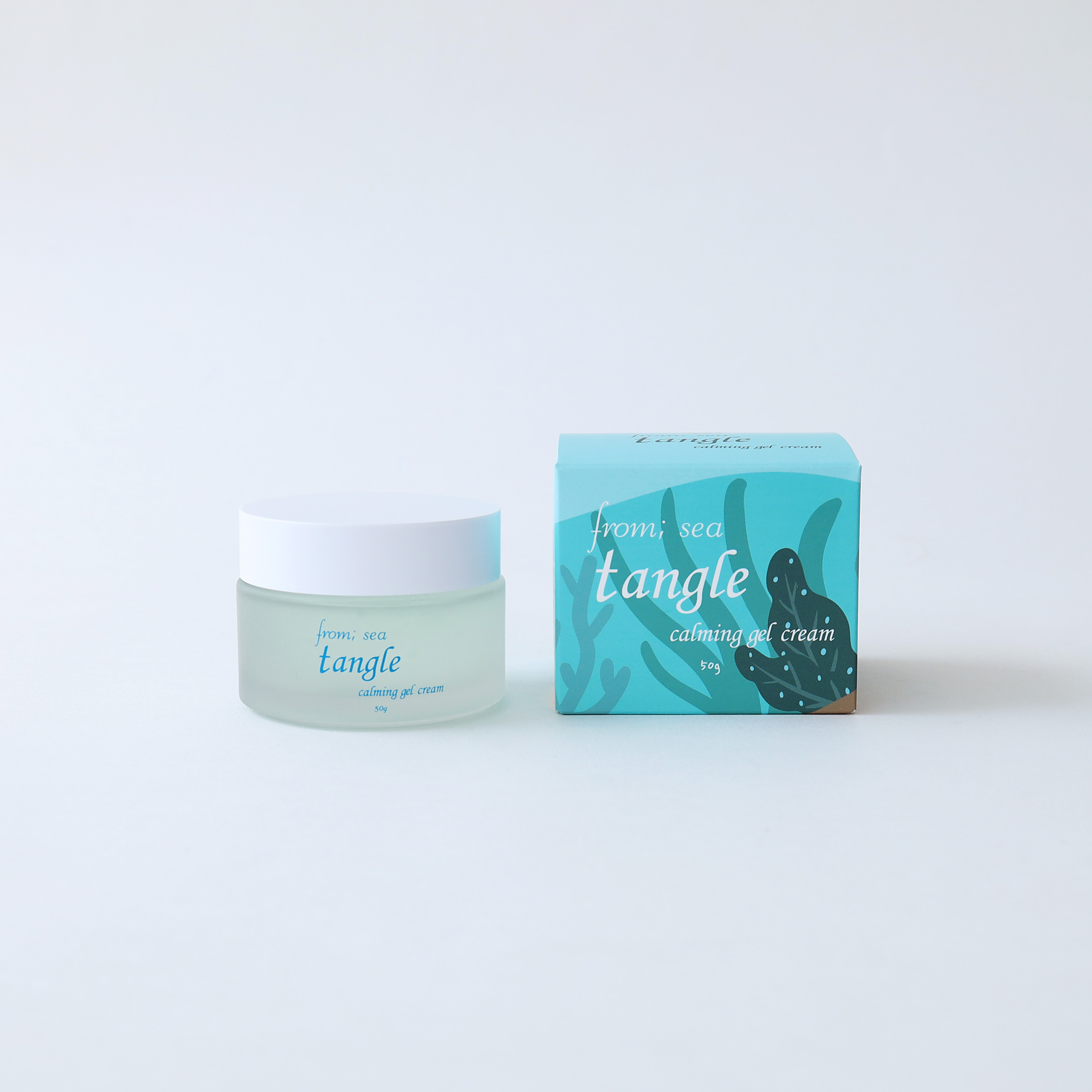 from_ sea tangle calming gel cream_ moisturizer_ skincare cream_ cooling_ soothing  for oily skin
