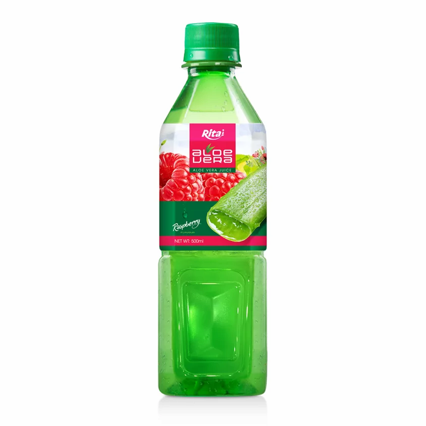 500ml RITA Aloe Vera Juice Raspberry Flavour