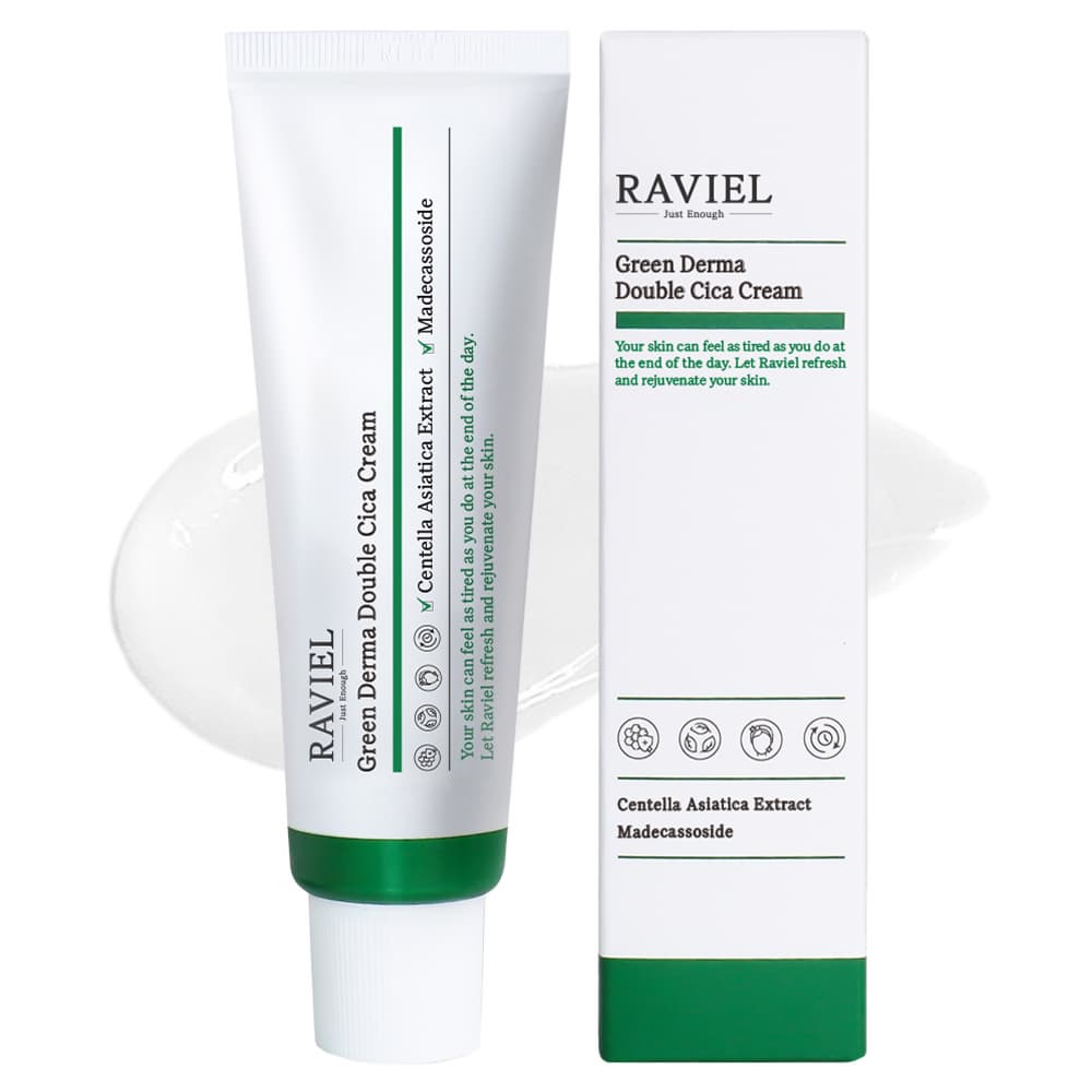 RAVIEL Green Derma Double Cica Cream 50ml