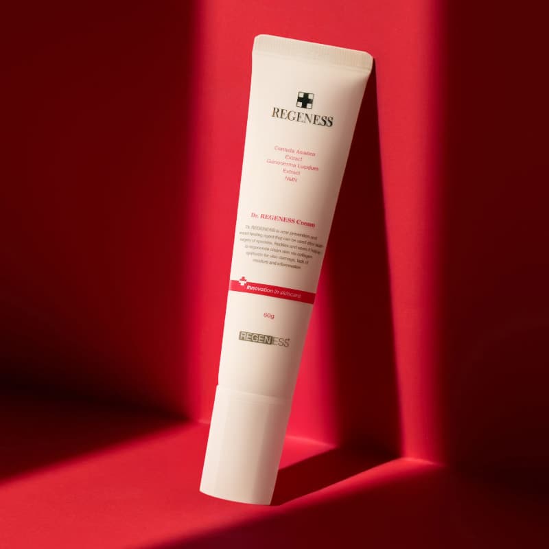 Dr. REGENESS Post Laser REGENESS Cream 60g packaging
