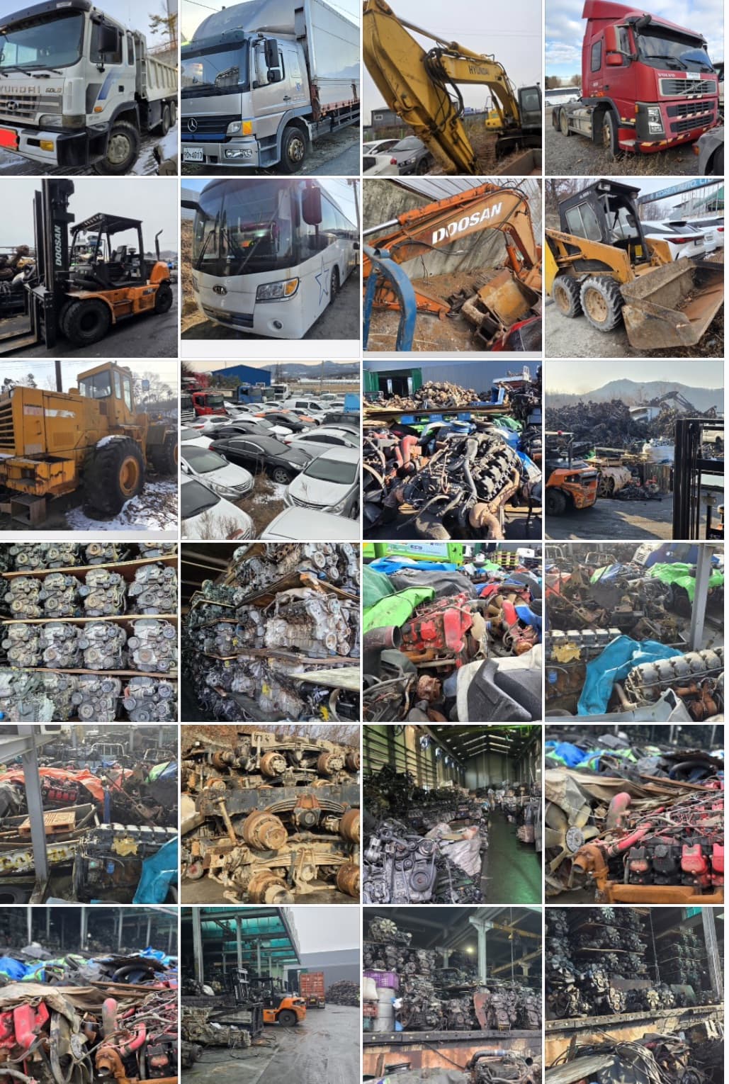 USED CAR  ENGINE PARTS KOREA