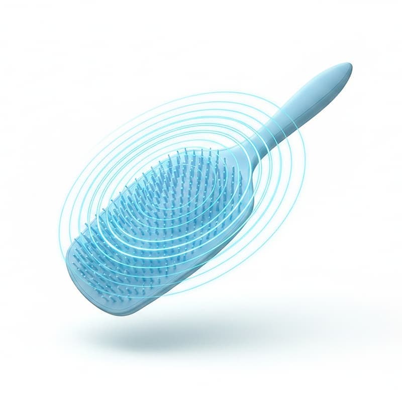 Non-Electric Vibrating Scalp Massager Hair Brush