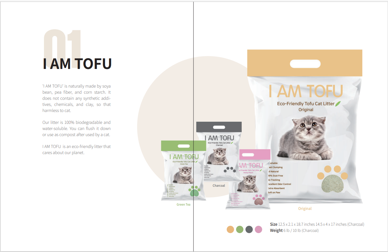 Kamy_s Zoo Eco_friendly Tofu Cat Litter