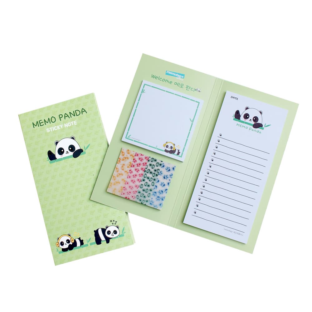 Memo Panda Sticky Notes Set