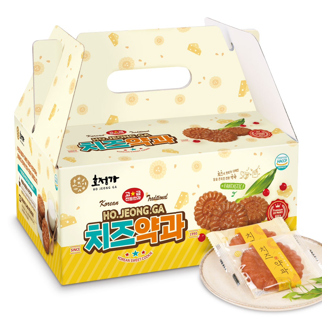 Hojeongga Cheese Yakgwa _Deep_fried Honey Cookie_ Set_1kg