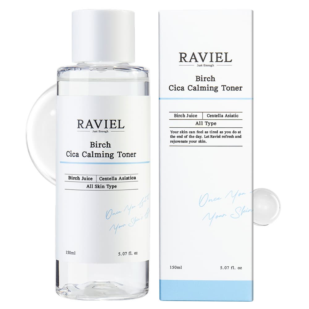 RAVIEL Birch Cica Calming Toner 150ml