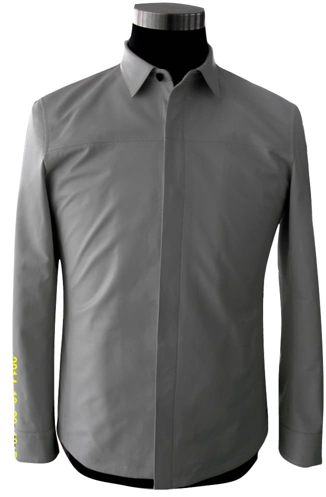 Men-s leather shirts