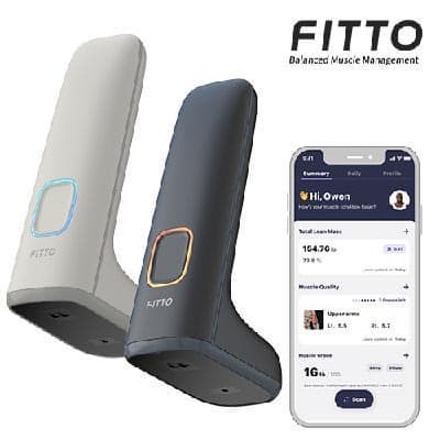FITTO _ Accurate Regional Muscle Scanner with Smart App _ Bluetooth_ Handheld_ NIR