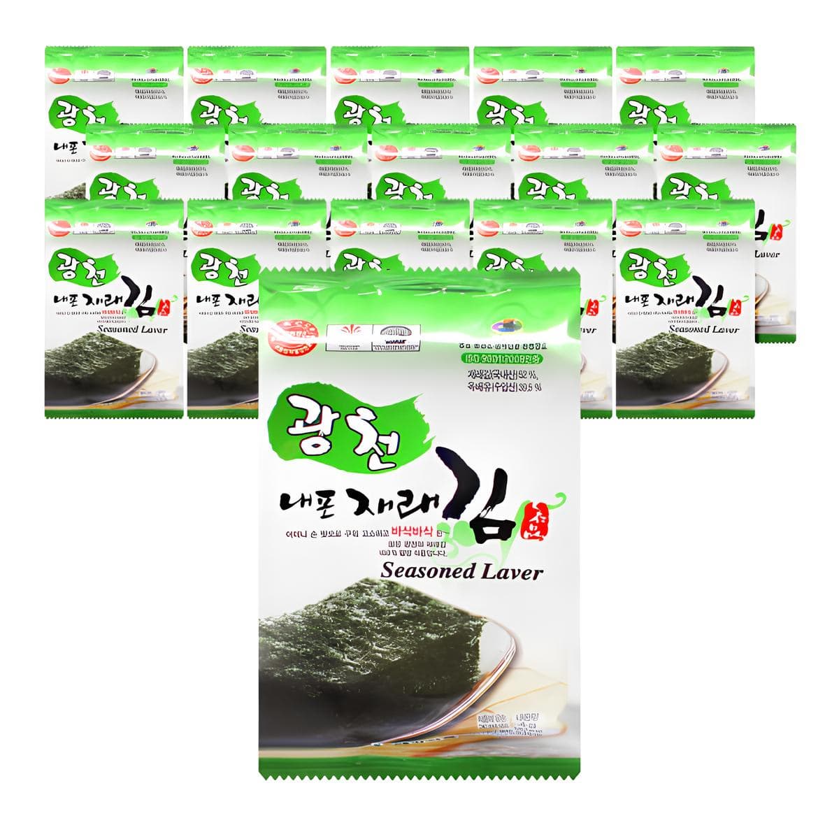Taekyung Naepo Roased Seasoned Laver Traditional  Sesame _ Lunch box type