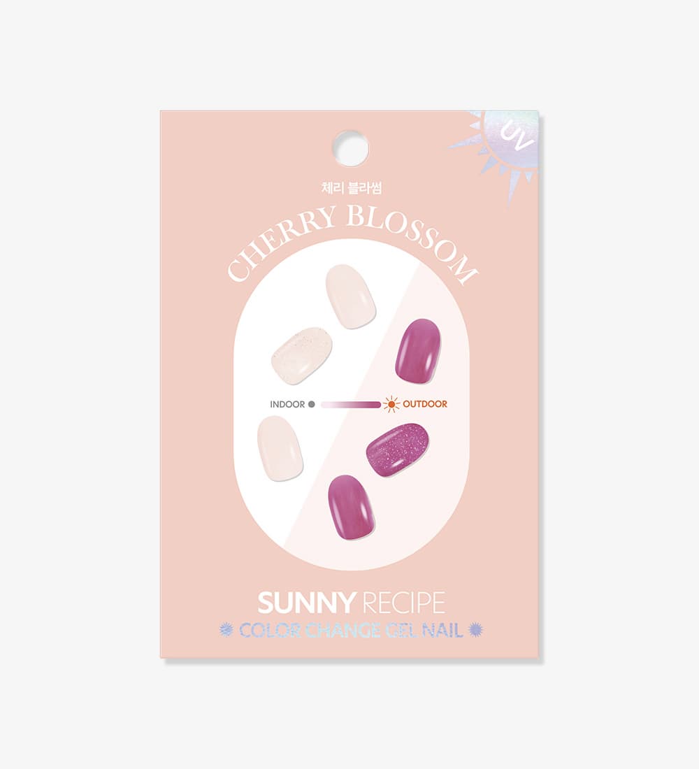 Sunny Recipe Color Change Gel Nail Sticker