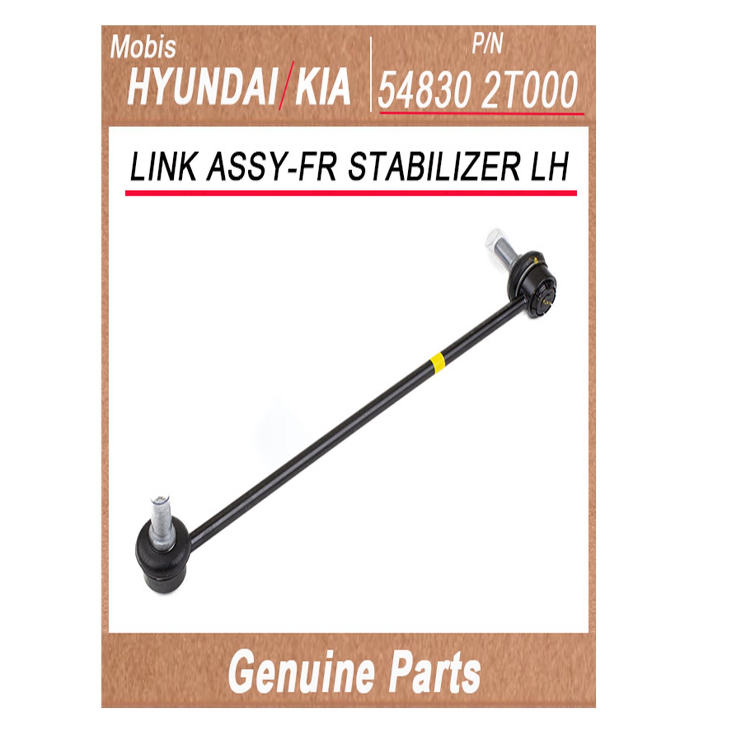 548302T000 _ LINK ASSY_FR STABILIZER LH _ Genuine Korean Automotive Spare Parts _ Hyundai Kia _Mobis