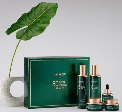 SMIRACLE Snail 80 Enriched Skin Care Set