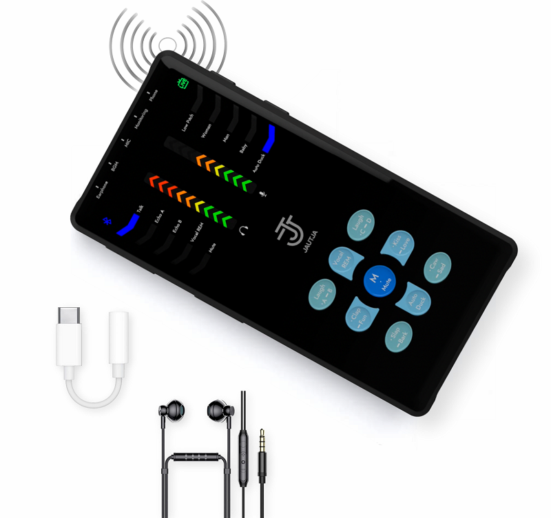 JAUTJA All_In_One Podcast Equipment Bundle _ Audio Interface for Live Streaming on Youtube_ Tiktok