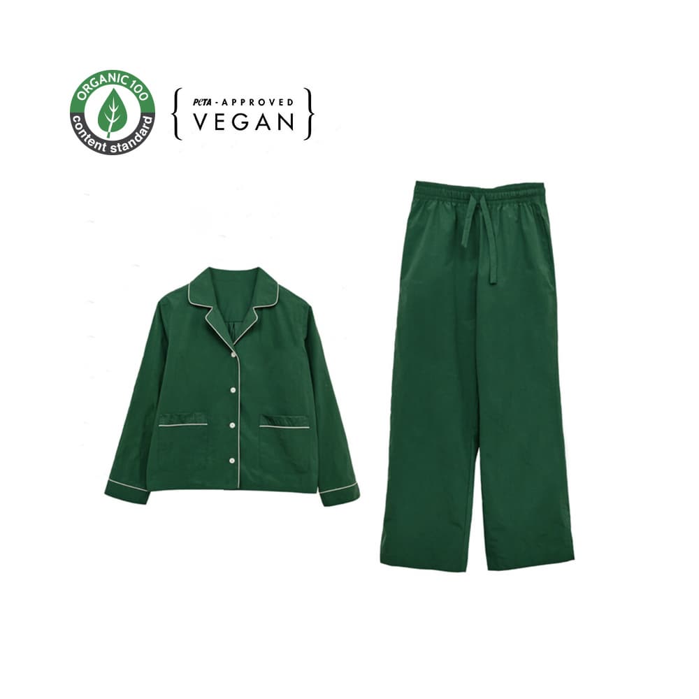 Organic Cotton Long_sleeves Pajamas set M