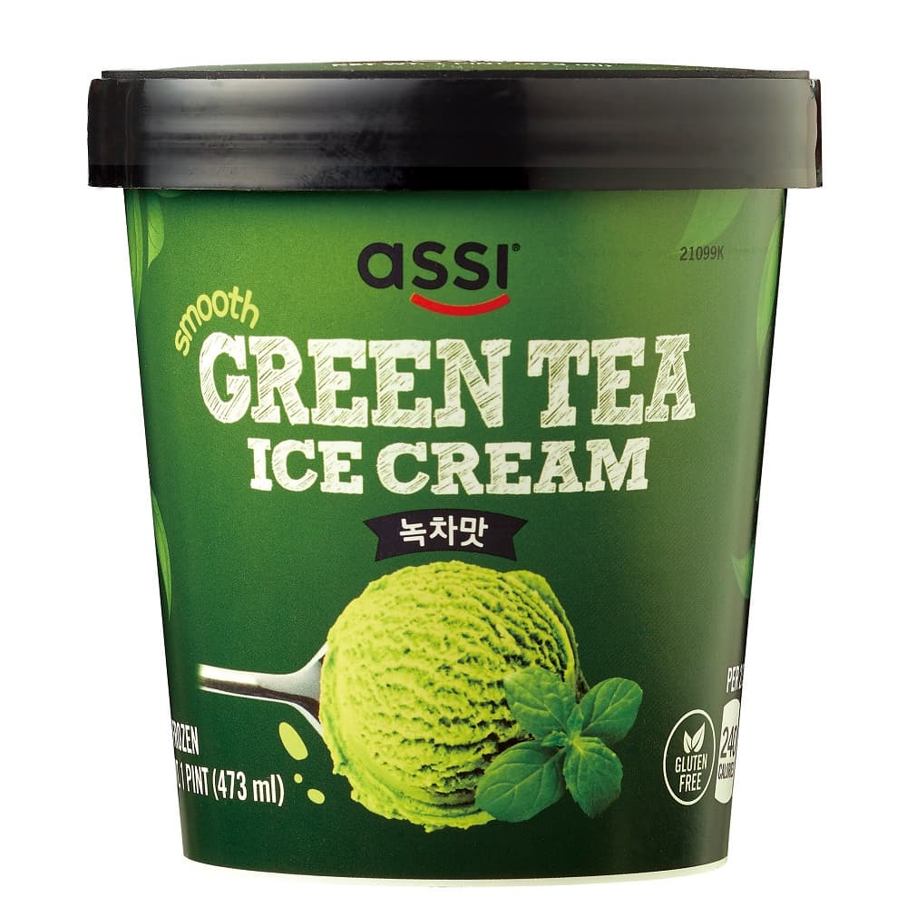 Greentea Flavored Ice Cream Cup