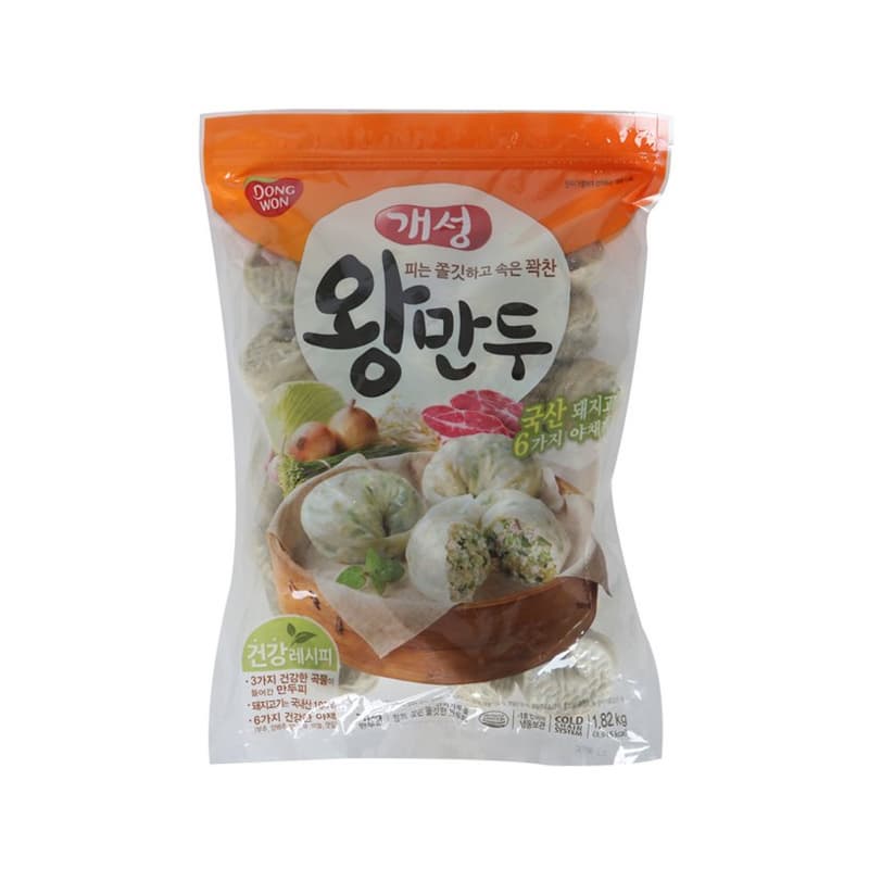 DONGWON New Kaesong Dumplings Kaesong Kimchi  King Dumplings