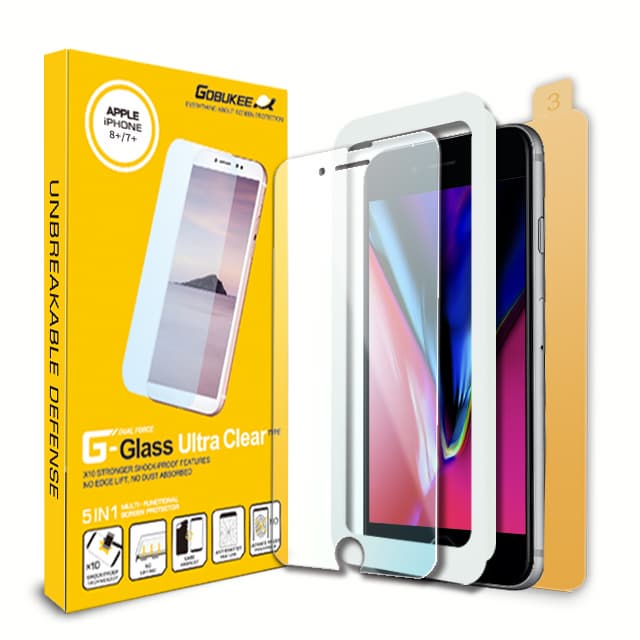 GOBUKEE iPhone 8__7_ UltraClear double tempered glass
