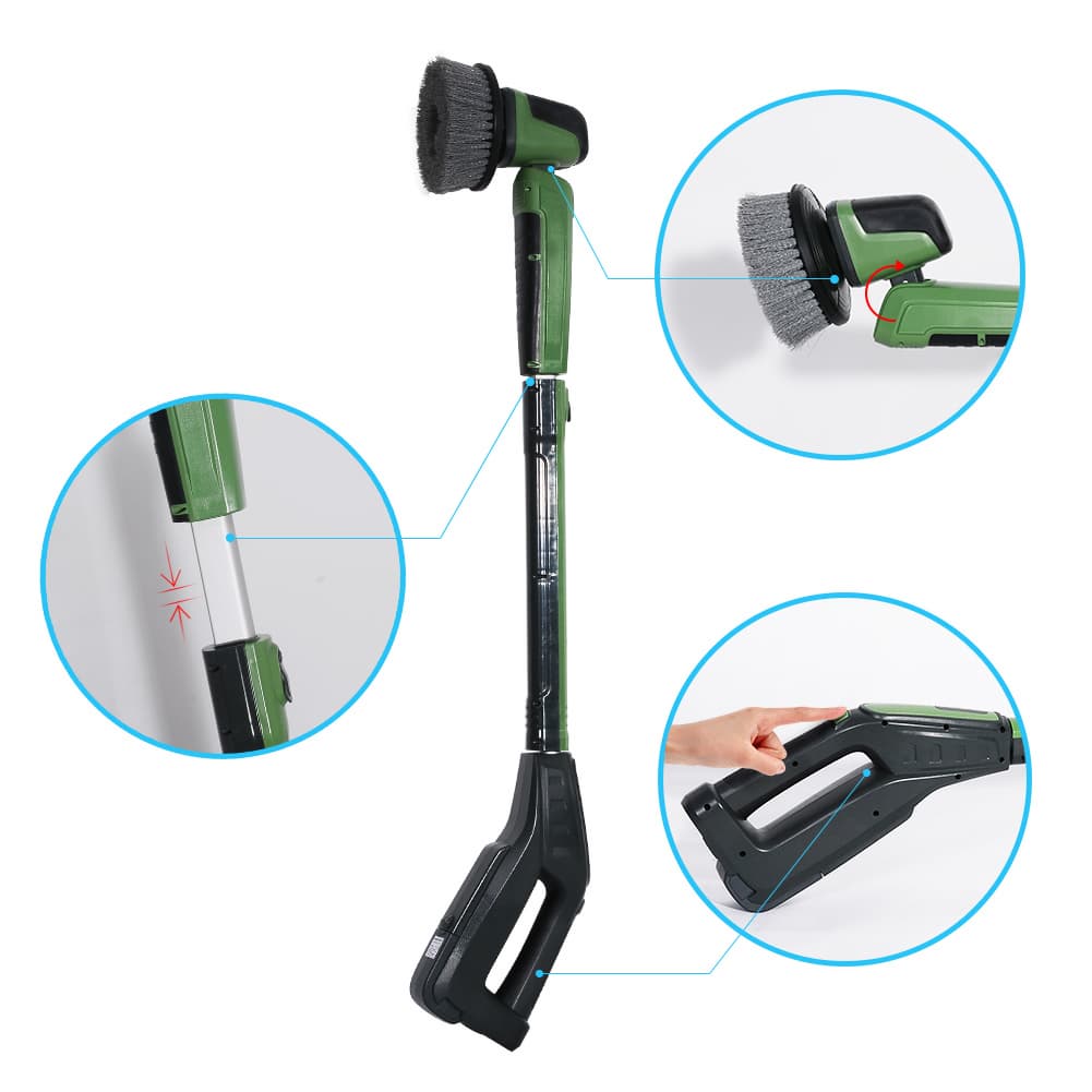 Cordless Car Cleaning Brush