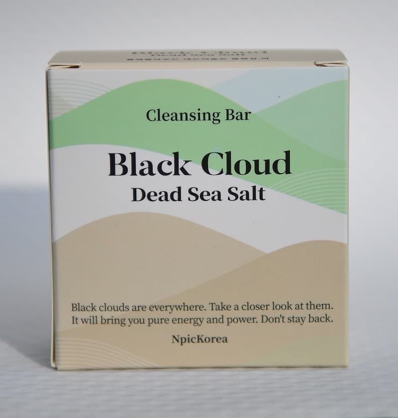 Black Cloud Dead Sea Salt Cleansing Bar