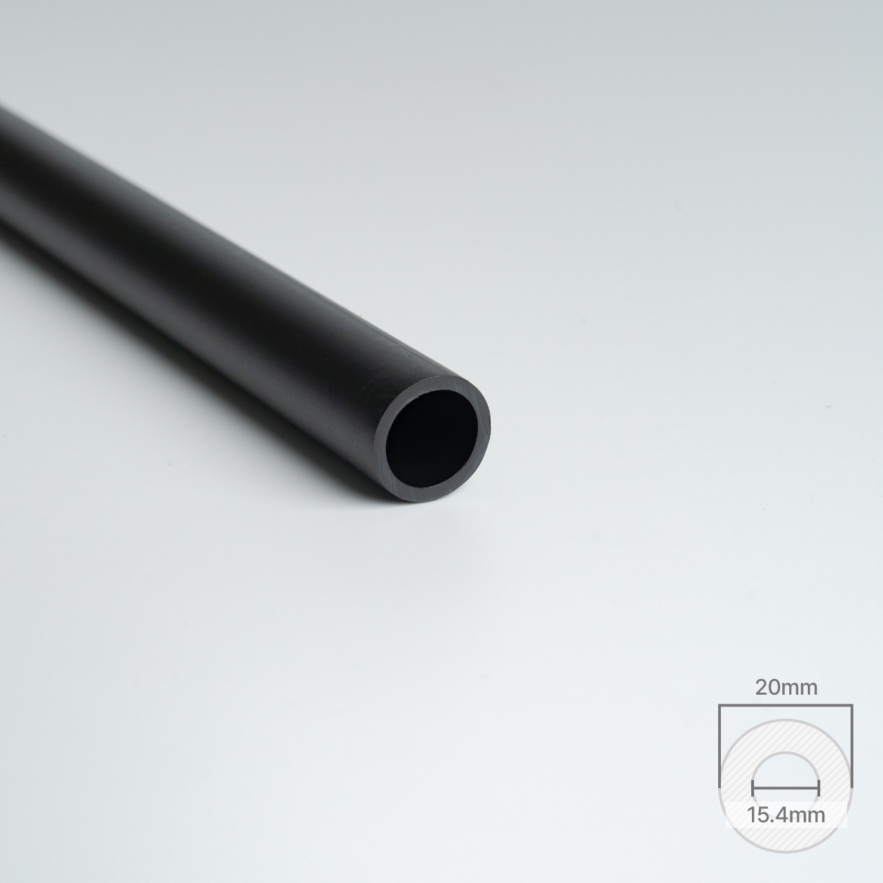 PE Water Supply Pipe 20mm_ Pressure Rating 16 Bar_ Material_ PE80