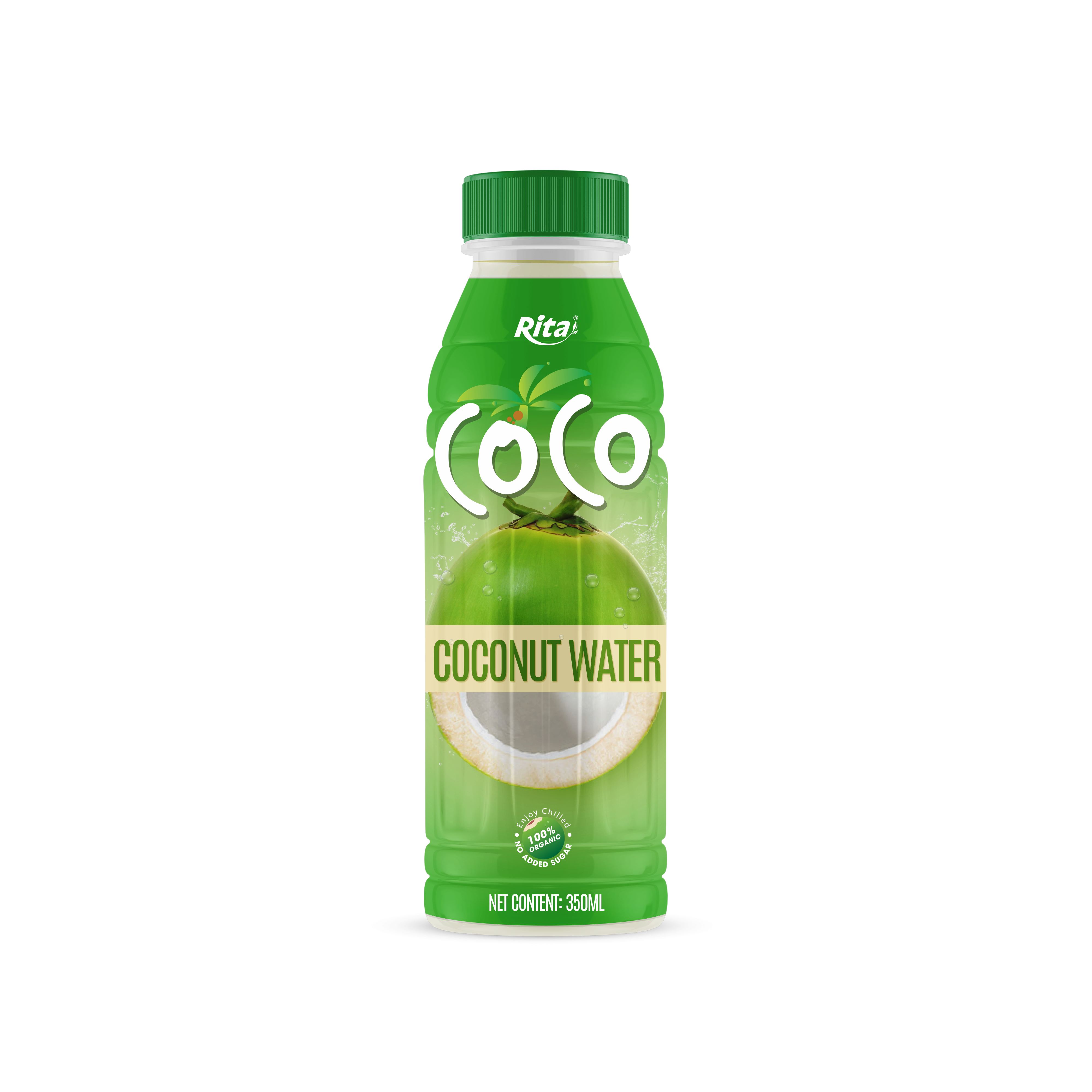 No Added Sugar Pure Coconut Water 350ml Bottle