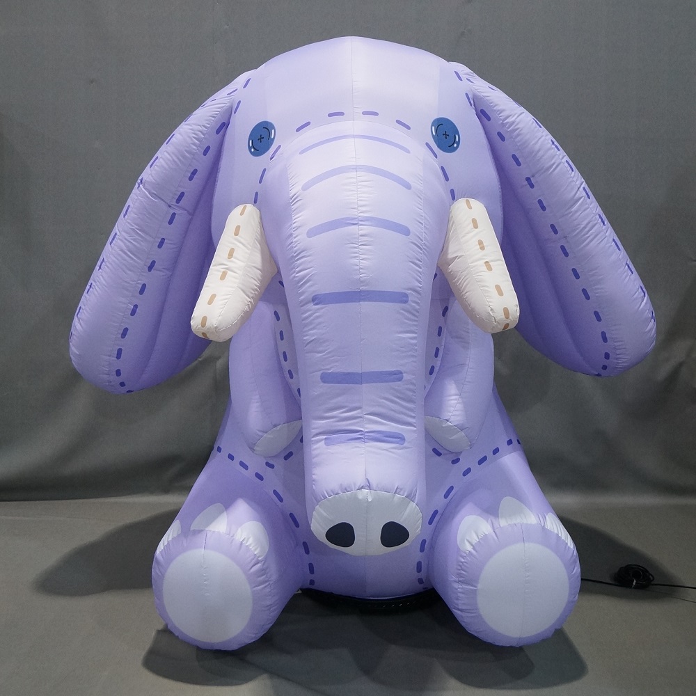 Purple Elephant of Children_s Friend