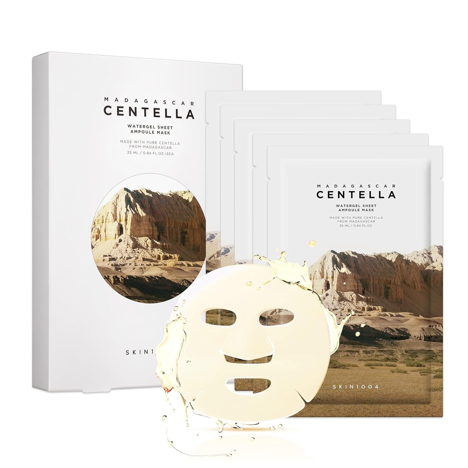 SKIN1004 Madagascar Centella Watergel Sheet Ampoule Mask