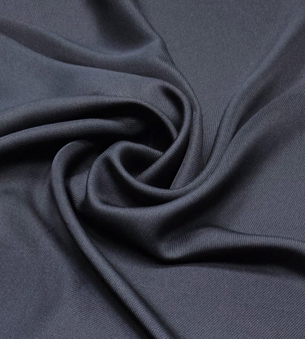 Deep  indigo  Twill   hijab