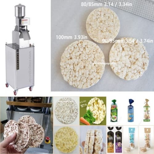 SYP8002 80mm round Rice Cake Machine from Shinyoung mechanic