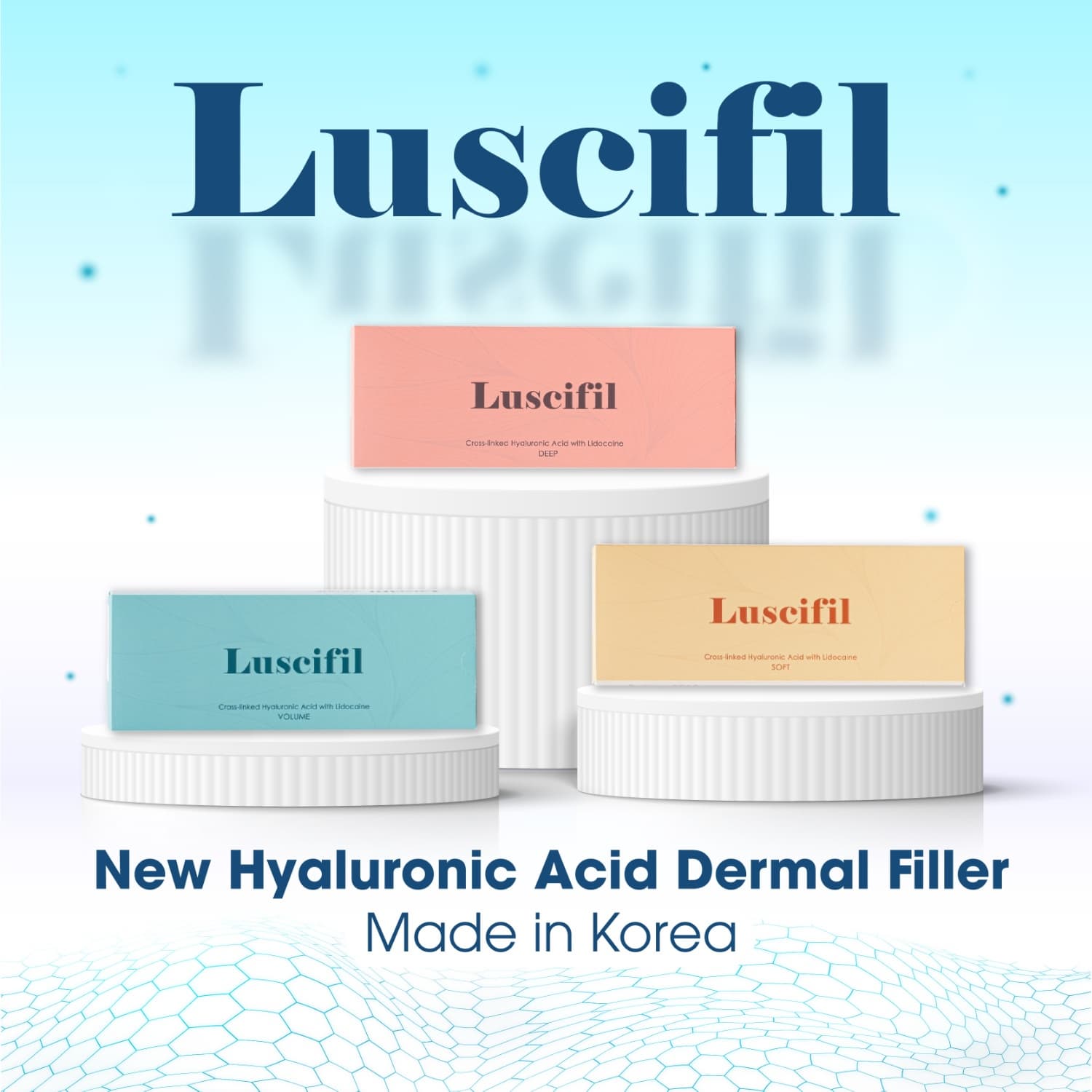 Luscifil HA Hyaluronic Acid Korean Dermal Filler for facial lines_ wrinkles_ eye_ nose_ lips_ cheek