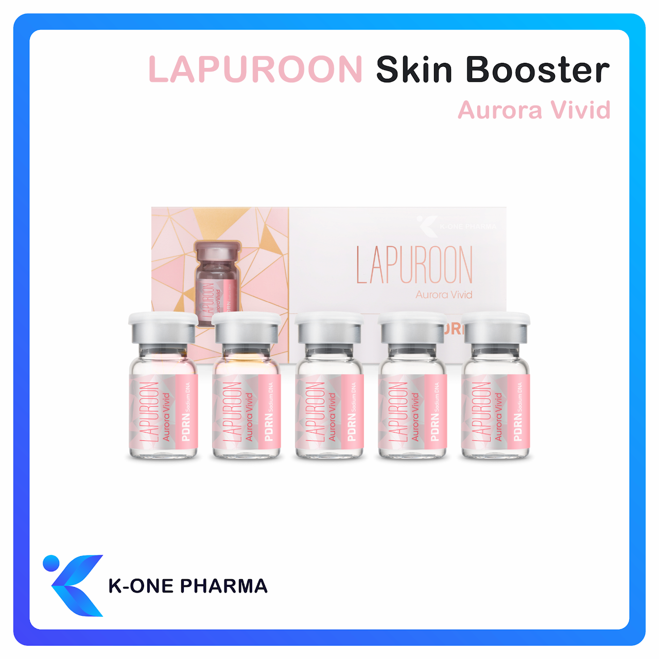 LAPUROON AURORA VIVID Soothing Skin Facial enhancement Glowing Plumping Skin