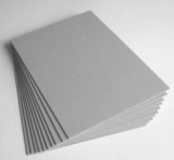 paper mill grey board 300g~650g grey chipboard for book binding board