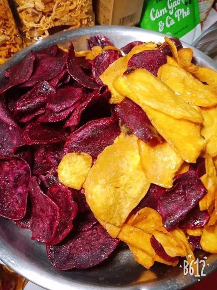 Wholesales dried yellow sweet potato and dried purple sweet potato stick or sliced crispy