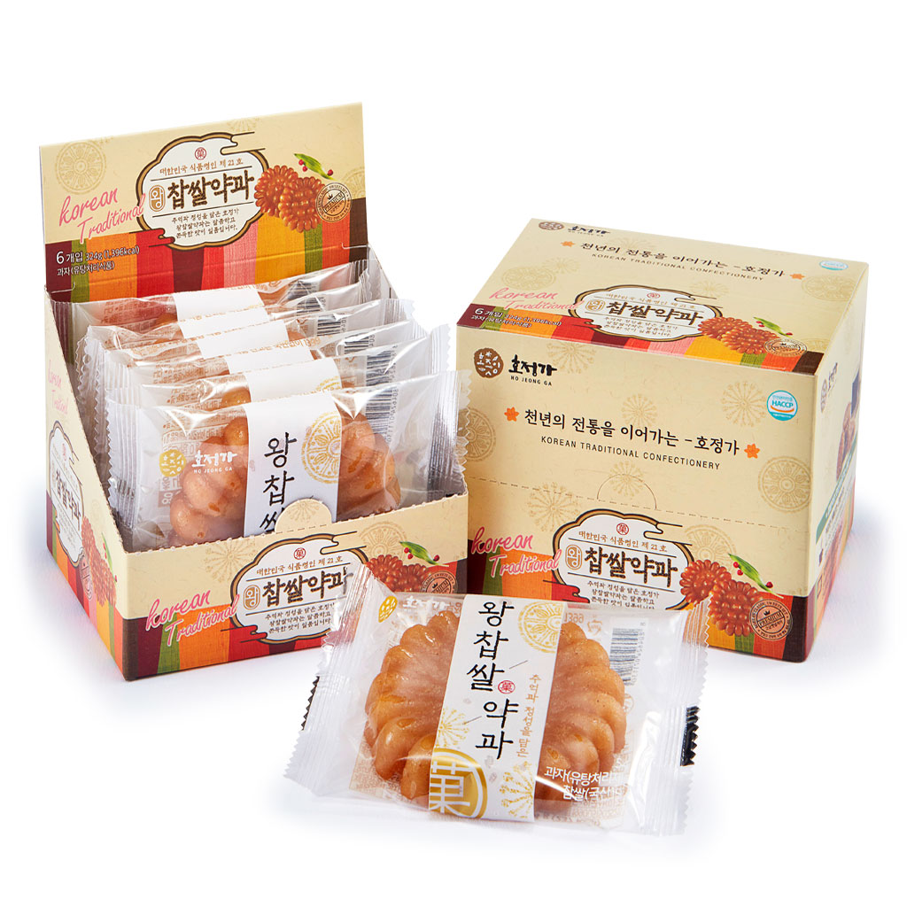 Hojeongga Big Yakgwa _Deep_fried Honey Cookie_ 324g