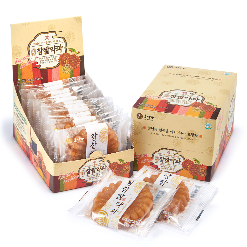 Hojeongga Big Yakgwa _Deep_fried Honey Cookie_ 648g