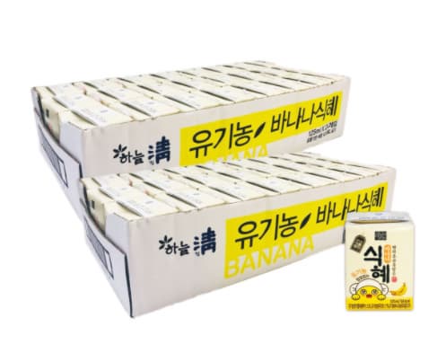 HANEULCHEONG banana flavor sweet rice drink for kids