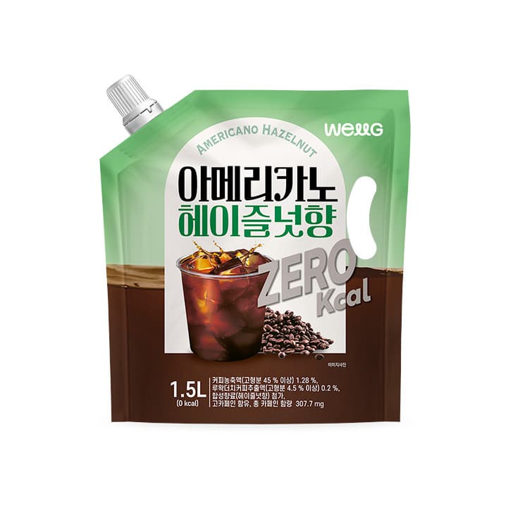 Well Green_ Zero Calorie Hazelnut_Flaovred Americano