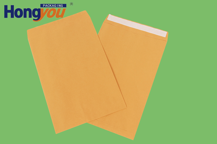 Golden kraft envelope | tradekorea