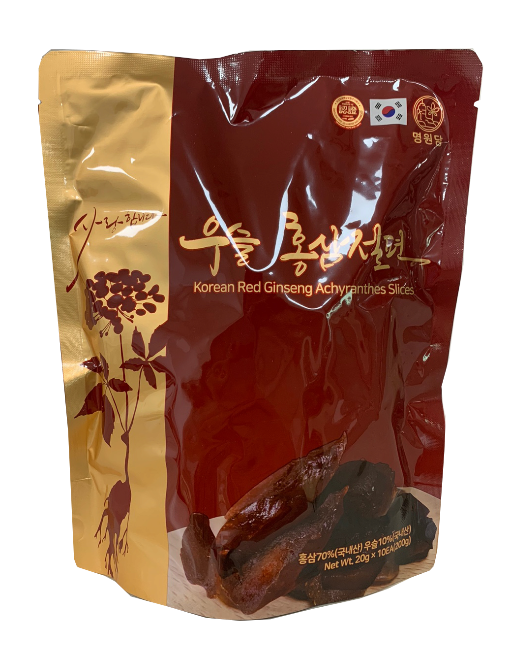 Korean Red Ginseng Achyranthes Slices Pouch